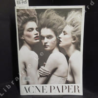 ACNE PAPER. 10th Issue : A table. Photographs by David Hughes, Project by Catherine Russell - It's my part. Photographs by Daniel Jackson, styling by Mattias Karlsson - Barbara Hulanicki & Andrew Logan - The Duchess of Devonshire. One night in Venice - Anton Perich. Night Shift - ...