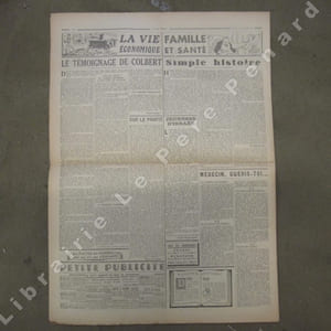 Je suis partout N° 547 : Hommes de base (Robert Brasillach) - Les étudiants sont-ils abandonnés ? (Henri Poulain) - Nouvelle inédite de Gilbert Dupé - Comment j'ai nommé Herriot colonel de l'Armée Rouge (P.-A. Cousteau) - Le scandale des tués de 1940 (Georges Bozonnat) - Péguy ou L'inconnu (Robert Brasillach) - Jeunesse d'Israël (Claude Maubourguet) - ...