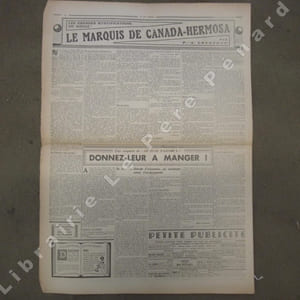 Je suis partout N° 546 : Raison d'avance (Robert Brasillach) - Premières pièces pour le procès de Riom - Nouvelle inédite de Robert Andriveau - Du "Roi tout nu" au chimiste Albert Paraz (Henri Poulain) - Le marquis de Canada-Hermosa (P.-A. Cousteau) - ...