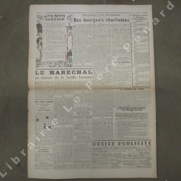 Je suis partout N° 542 : La France devant la guerre des mondes (Robert Brasillach) - Le soleil levant contre la bannière étoilée - Huit jours à Vienne ...