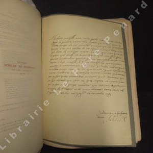 Lettres autographes et manuscrits de la collection Henri de Rotschild. Tome I: Moyen Age - XVIe siècle.