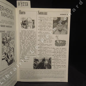 Scarce n°16 : Interview Gibbons / Nexus / Wonder Woman. Interview Dave Gibbons - Notes de lecture - Sealink pour l'enfer 2 - Wonder Woman - Le mystère Byrne - World of Smallville - Wallace Wood - Nexus - Hulk 2ème partie - A la poursuite du Goliath Vert (2) - Todd McFarlane - Les cauchemars chez Marvel - ... Inclus un poster "Splash d'un épisode de Conan" par Dan Adkins