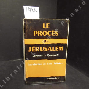 Le Procès de Jérusalem. Jugement - Documents