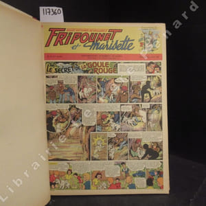 Fripounet et Marisette. Album n°23. 17e année, n°18 (dimanche 5 mai 1957) à 34 (dimanche 25 août 1957). (COMPLET)