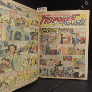 Fripounet et Marisette. Album n°15. 14e année, n°1 (dimanche 3 janvier 1954) à 26 (dimanche 27 juin 1954). (COMPLET)