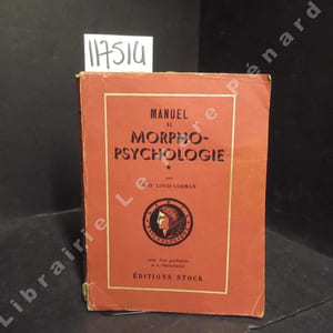 Manuel de morpho-psychologie