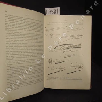 Dictionnaire de Graphologie / Le diagnostic de la Mentalité par l'Ecriture / Diagnostic et Conduite des Tempéraments (Ouvrage composite. Trois ...