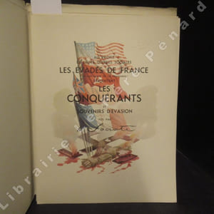 Les Conquérants et Souvenirs d'évasion vus par H. Socrate.