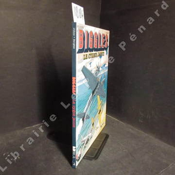 Biggles. Tome 1 : Le cygne jaune (édition originale / dédicacé). BERGESE, Francis (Scénario et dessins) - Adapté de William Earl Johns