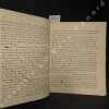 Le Manuscrit Autographe N° 26 : Quatre lettres inédites à Maxime du Camp (Charles BAUDELAIRE) - Secret, poème inédit (Fernand DIVOIRE) - Eglogue ...