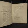 Le Manuscrit Autographe N° 29 : Poèmes (Jean-Francis BOEUF) - La Belle du Corps Saint (traduction), Lettres et notes de Mistral concernant La Belle du ...