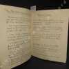 Le Manuscrit Autographe N° 30 : Epigraphe pour un livre condamné (Charles BAUDELAIRE) - Lettres à V. E. Michelet (Antoine BOURDELLE) - Sous d'autres ...