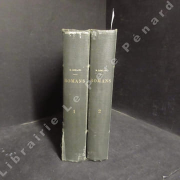 Aventures Extraordinaires. (2 Volumes) Tome 1 : Arsèle Lupin contre Herlock Sholmès - 813 - Les trois crimes d'Arsène Lupin - Les confidences d'Arsène ...