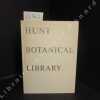 Hunt Botanical Library, Catalogue of Exhibition. COLLECTIF - Illustrations de Lotte Günthart
