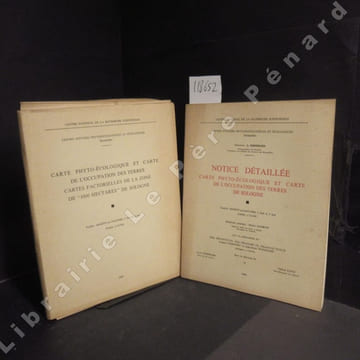 Carte Phyto-écologique et carte de l'occupation des terres, Cartes factorielles de la zone de "1000 hectare" de Sologne. (2 volumes) Notice détaillée. ...
