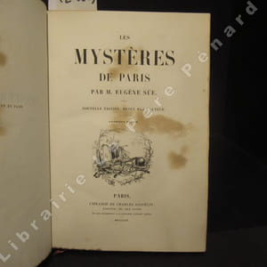Les mystères de Paris. Nouvelle édition, revue par l'auteur. (2 volumes)