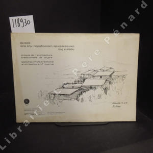 Croquis de l'architecture traditionnelle de chypre - Scetches of the traditional architecture of Cyprus