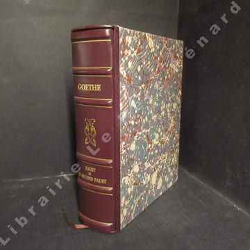 Faust et Le Second Faust. GOETHE - Traduction de Gérard de Nerval - Lithographies et dessins originaux de Claude Weisbuch