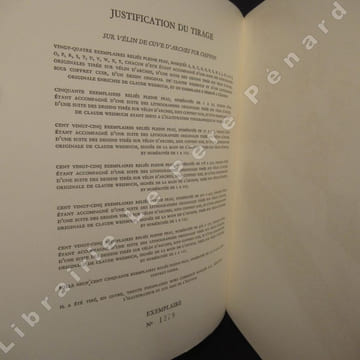 Faust et Le Second Faust. GOETHE - Traduction de Gérard de Nerval - Lithographies et dessins originaux de Claude Weisbuch