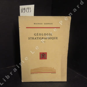 Géologie stratigraphique. Quatrième édition entièrement refondue.