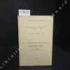 Notice explicative sur la feuille Yalinga - est. Carte géologique de reconnaissance à l'échelle du 1/500,000. Levés effectués de 1950 à 1957.. WOLFF, ...