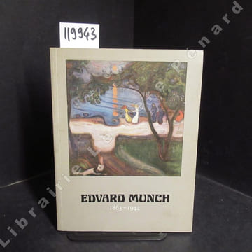 Edvard Munch. 1863 - 1944. COLLECTIF - MUNCH, Edvard