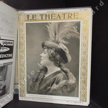 Le Théâtre : Année 1914 (Premier semestre uniquement). Le Théâtre - Revue bimensuelle illustrée 