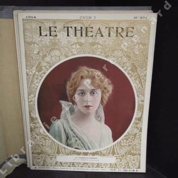 Le Théâtre : Année 1914 (Premier semestre uniquement). Le Théâtre - Revue bimensuelle illustrée 