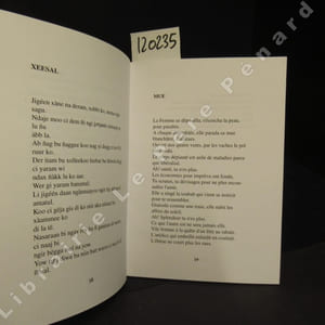 Callweer. Tourments. Recueil de poésie wolof / français