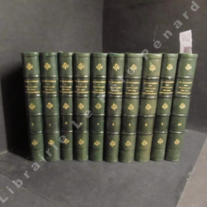 Histoire des deux Restaurations jusqu'à l'avènement de Louis-Philippe de Janvier 1815 à Octobre 1830 (10 volumes)