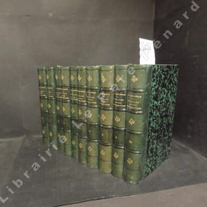 Histoire des deux Restaurations jusqu'à l'avènement de Louis-Philippe de Janvier 1815 à Octobre 1830 (10 volumes)