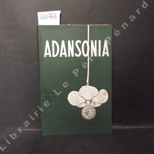 Adansonia Tome VII. Fascicule 3 : Georges Le Testu (1877-1967). Sa vie, son oeuvre (R. MESLIN) - Espèces nouvelles de Streptocarpus (Gesneriaceae) à Madagascar (H. HUMBERT) - Notes sur diverses espèces d'Afrique et de Madagascar du genre Urera Gaudich (R. LETOUZEY) - Contribution à la connaissance de la flore sénégalaise (A. & J. RAYNAL) - Les passifloracées asiatiques (G. CUSSET) - ...