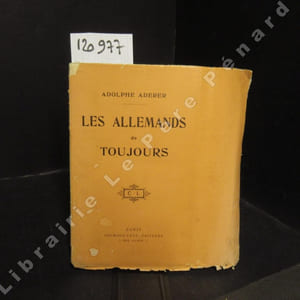 Les allemands de toujours