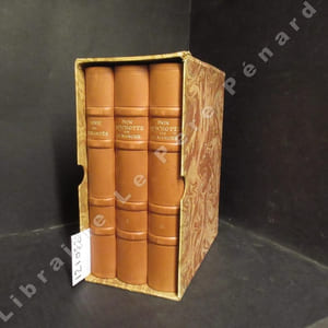 Coffret. La Vie de Cervantès + Don Quichotte de La Manche, Tome 1 & 2 (1ère partie). (3 volumes)