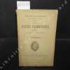 Une oeuvre ouvri&egrave;re sous l'Ancien R&eacute;gime. Les petits ramoneurs. Etude augment&eacute;e de documents nouveaux.. DELAPORTE, P. V.