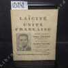 Laïcité et unité française. Discours prononcé par Roger Garaudy, membre du Comité Central du Parti Communiste Français, Député du Tarn, suivi de ...