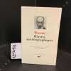 Oeuvres autobiographiques.. MAURIAC - Edition établie, présentée et annotée par François Durand
