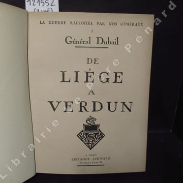 La guerre racontée par nos généraux. (trois volumes). Maréchal FAYOLLE - Général DUBAIL