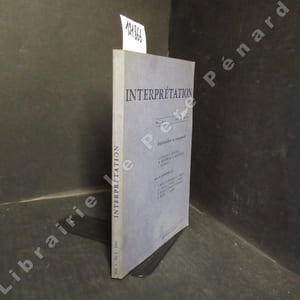 Interprétation vol. 3, n° 3 :  Psychanalyse et engagement. Table ronde : Psychanalyse et psychanalystes (J. Bossé, J.B. Boulanger, J.-L. Langlois, J.-L. Saucier, J, Lebeuf) - L'engagement dans la psychanalyse (S. Lebovici) - L'engagement social du psychanalyste (M. Woodbury) - Psychanalyse et engagement (Muldworf) - Freud ou l'impossible dépassement de l'oedipe (C.Brodeur).