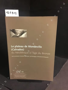 DAF (Documents d'Archéologie Française) N° 99 : Le plateau de Mondeville (Calvados) - du Néolithique à l'âge du Bronze