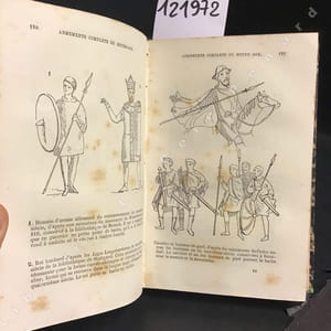 Guide des amateurs d'armes et armures anciennes par ordre chronologique depuis les temps les plus reculés jusqu'à nos jours.