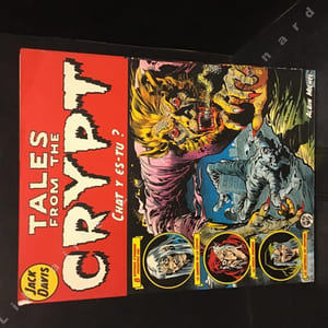 Tales from the Crypt. Série complète (dix albums). Tome 1 : Plus mort que vivants ! - Tome 2 : Qui a peur du grand méchant loup ? - Tome 3 : Adieu jolie maman ! - Tome 4 : Partir c'est mourir un peu...- Tome 5 : Coucou me revoilà ! - Tome 6 : Au bout du rouleau - Tome 7 : Chat y es-tu ? - Tome 8 : Sans les mains - Tome 9 : Plus dure sera la chute - Tome 10 : Ça trompe énormément.