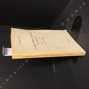 Le mouvement syndical en France. 1871-1921. Essai bibliographique.