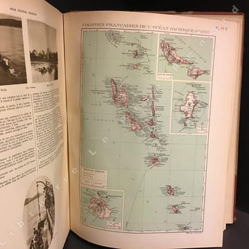 Atlas colonial français. Colonies, protectorat et pays sous mandat. . Commandant P. POLLACCHI