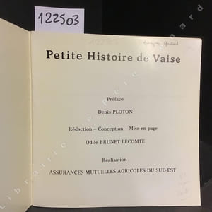 Petite histoire de Vaise