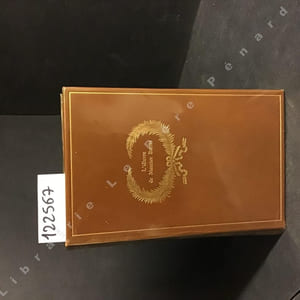 L'Oeuvre de Maurice Barrès. Tome premier.