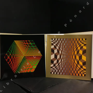 Structures universelles de l'hexagone. VASARELY