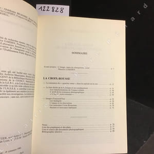 Programme de recherches en sciences humaines dans la région Rhône-Alpes. Observation du Changement Social et Culturel. La Croix - Rousse.