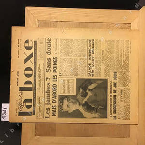 L'Officiel de la Boxe N°44 : Les jambes sans doutes mais d'abord les poings (R. Thoumazeau) - Lavern Roach - la Succession de Joe Louis - Salade américaine et le "roupp" émissaire (Georges Peeters) ...