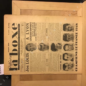 L'Officiel de la Boxe N°48 : Joe Louis (C.W Herring) - A Lyon, le plus beau des championnats (R. Thoumazeau) - Champions de France 1948 : J. Galli, J. Roude, A. Escudie, A. Caulet, M. Ammi, C. Humez, M.Forni, C. Roselli) ...
